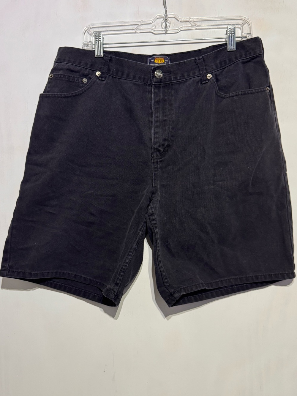 Route 66 Vintage Black 100% cotton shorts, size 36